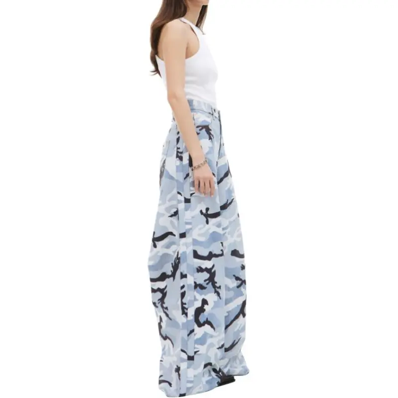 Vetements Camo Big Shape Jeans-3