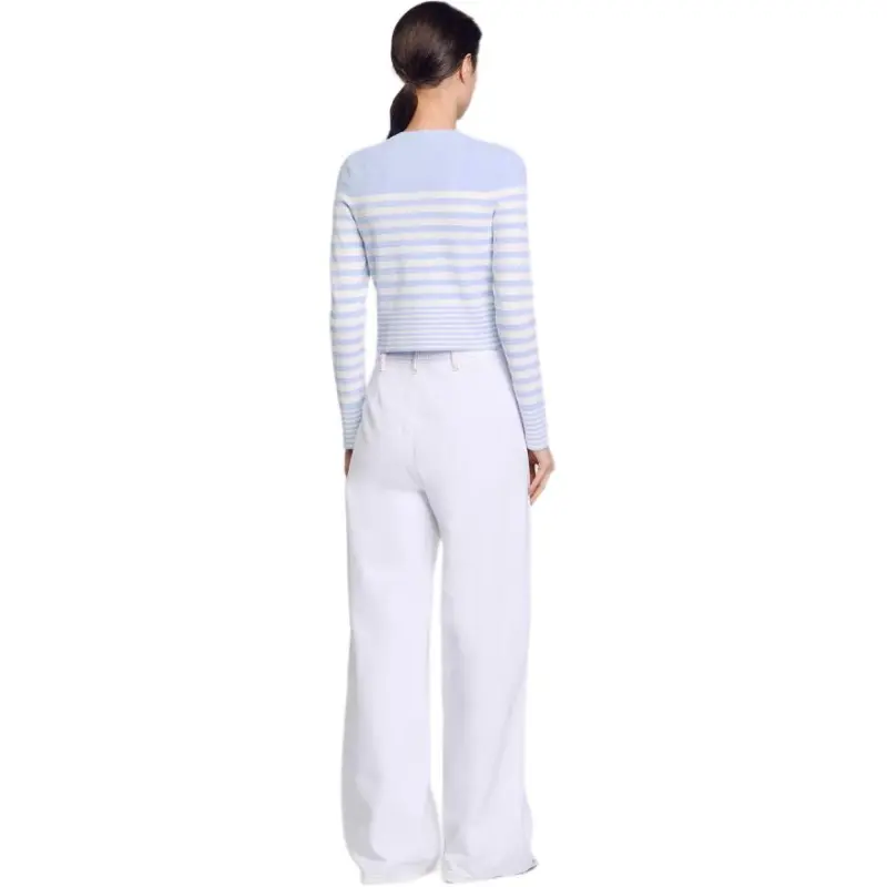 Sandro Striped Cardigan-1