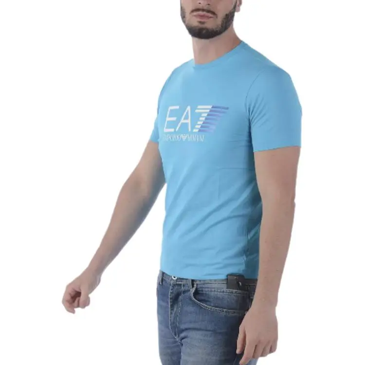 EMPORIO ARMANI T Shirt Men's Light Blue-3