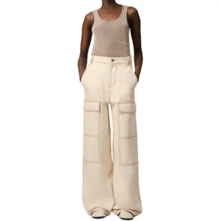 AMIPARIS Wide leg Trousers-1