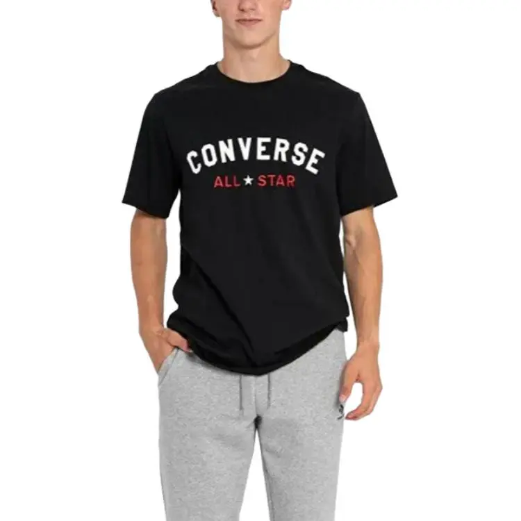 Converse All Star T Shirt Unisex Black-1