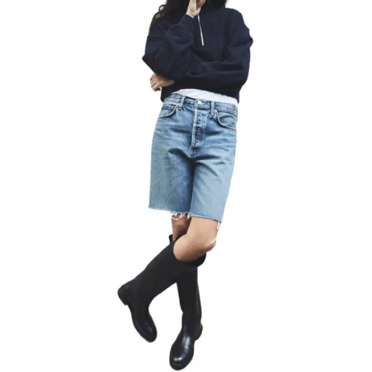 AGOLDE 90´s Denim Shorts-2
