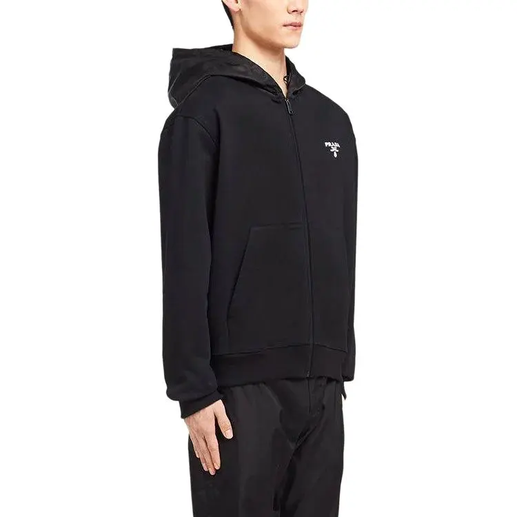PRADA Jackets Coats Men's Black-3