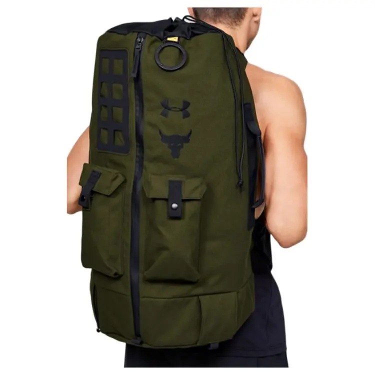 Under Armour UA X Dwayne Johnson Collaboration Polyester Backpack Regular Men's Army Green-2