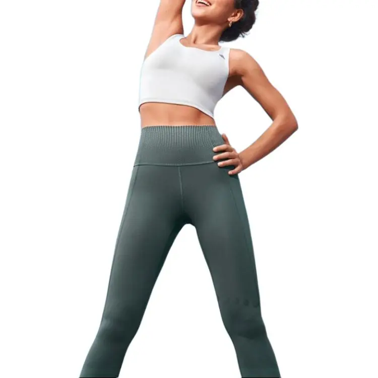 Adidas Sports Pants Women's Gray Pine Green-2