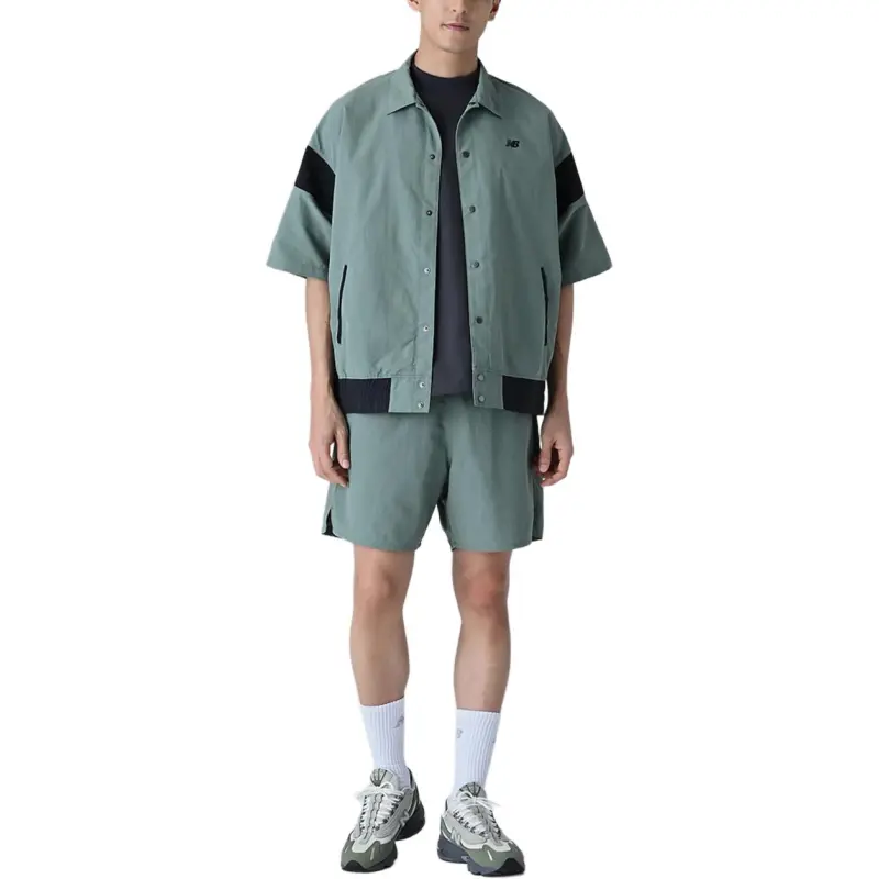 New Balance MET 24 Shirt Men's Army Green-4