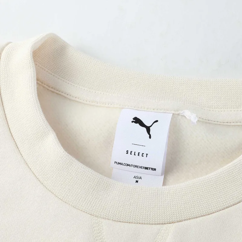 PUMA RETRO Sweatshirt Unisex Almond Candy Color-2