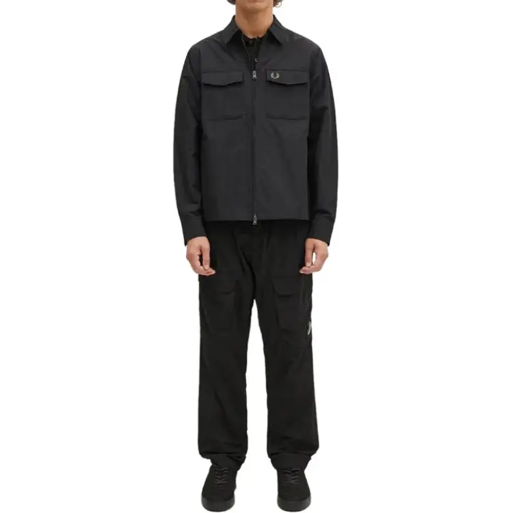 FRED PERRY Jackets & Coats Men's Black-1