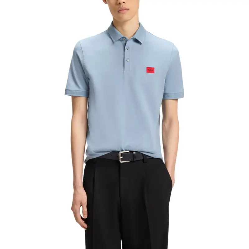 HUGO BOSS Logo patch Polo Shirt-1
