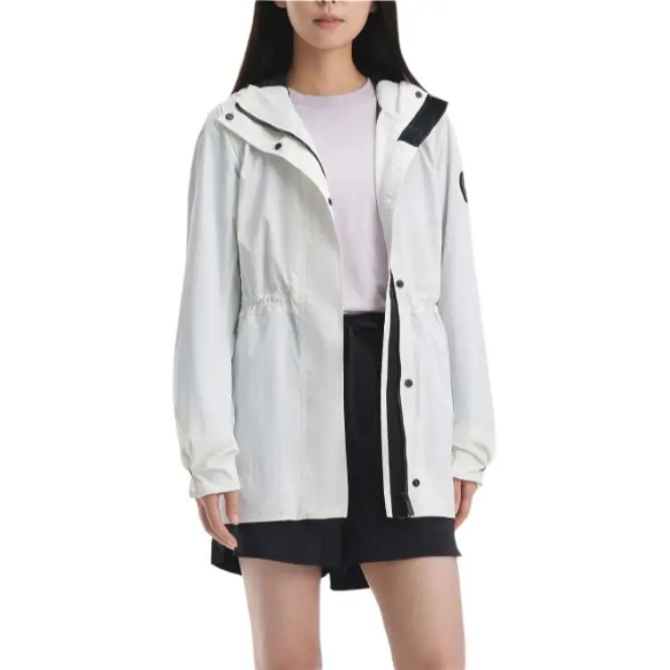Canada Goose Black Mark Jackets Women's White-3