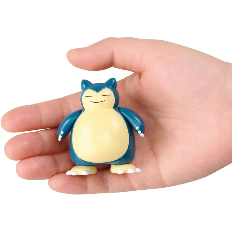 TAKARA TOMY Pokémon Small Elf Snorlax 5.5cm Chibi Figures-2