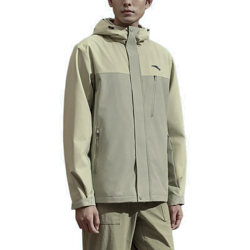 Anta Variety Training Collection Jackets Coats Men's Floating Ash/Blue Ash-2