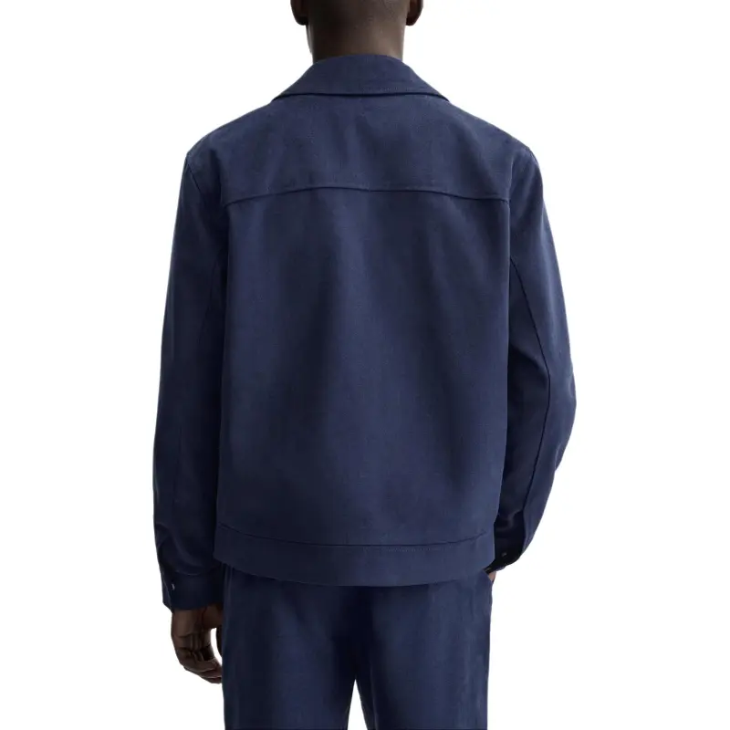 ZARA Jackets Coats Men's Dark Blue-5
