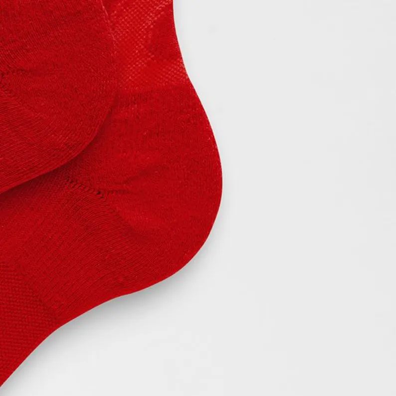 Lululemon Daily Stride Mid Calf Socks Women's 1 Pack Deep Red/True Red-3