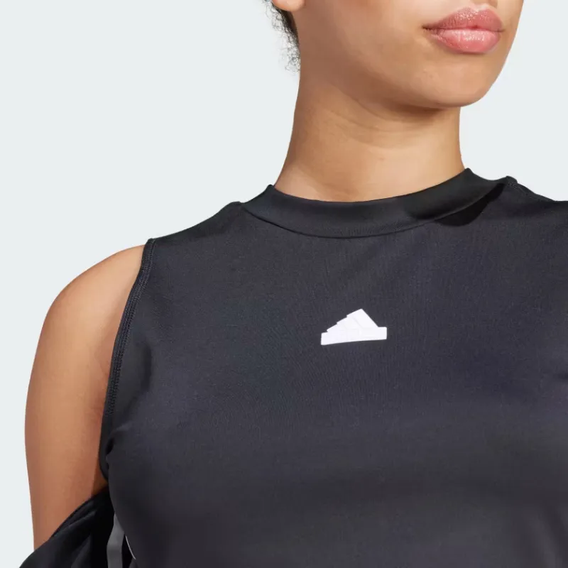 Adidas Dance Crop Top Crop Tops Women's Black-4