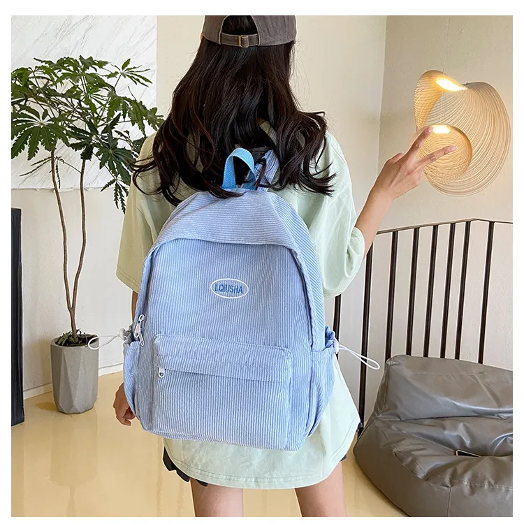 DJ.SPIRIT Nylon Backpack Unisex Multicolor-5