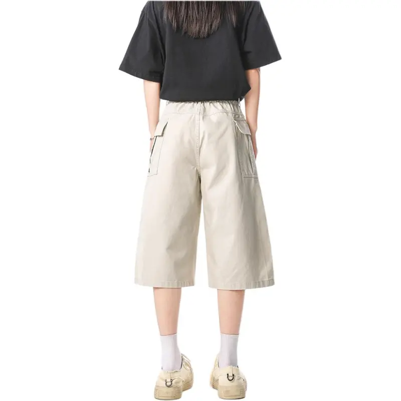 RAMPAGE Casual Shorts Unisex Apricot-3