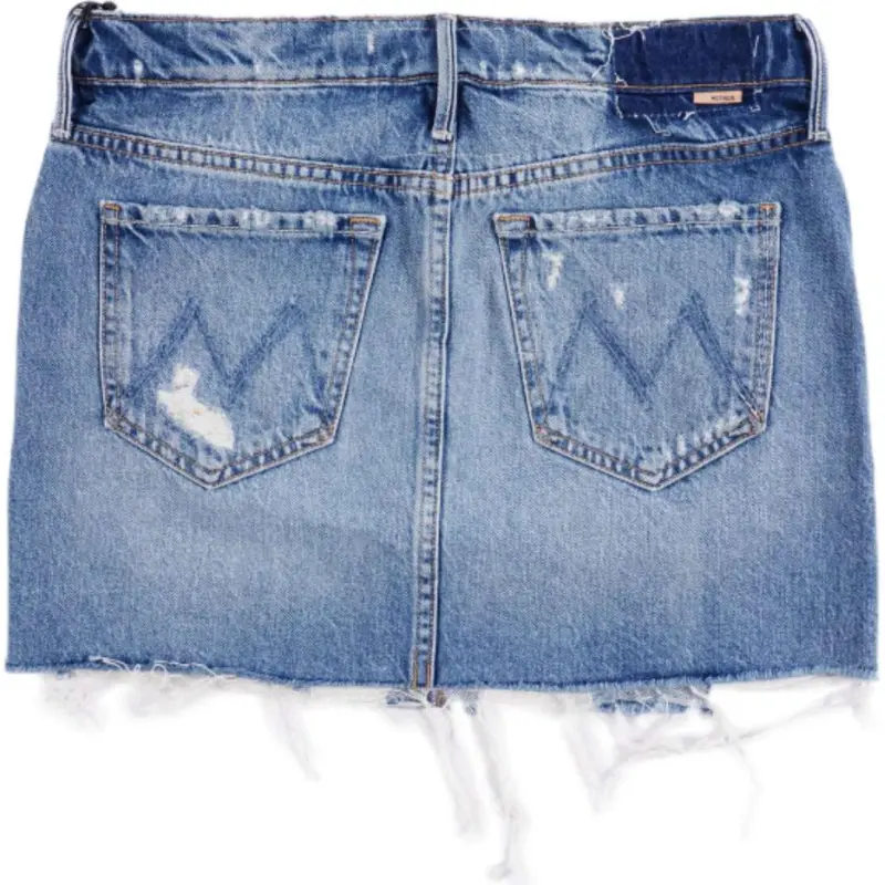 MOTHER Denim Short Skirts Women's Blue-1