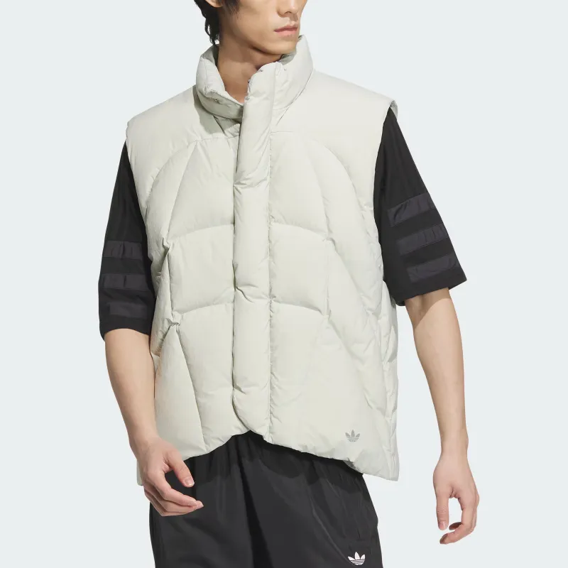 Adidas Originals FW24 THE DOWN VEST Vest Men's Silver Gray-1