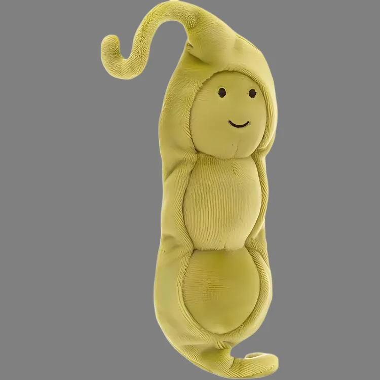 JELLYCAT Vivacious Vegetable Pea Plush Toy-1