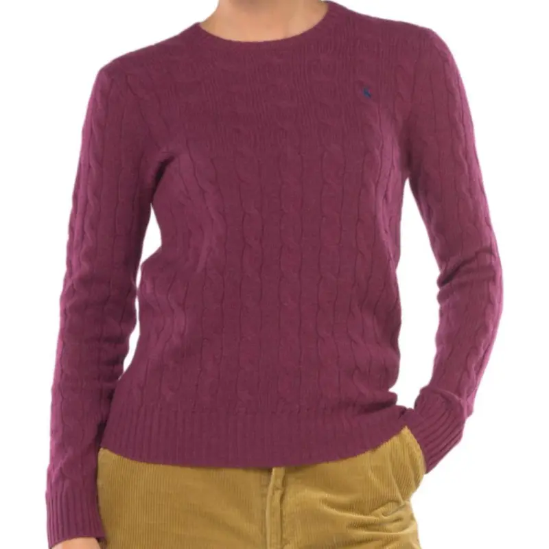 Polo Ralph Lauren Pony Embroidered Cable Knit Jumper-2