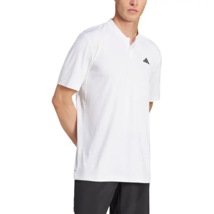 Adidas Free Shipping With AdiClub Club Tennis Climacool Henley Shirt-3