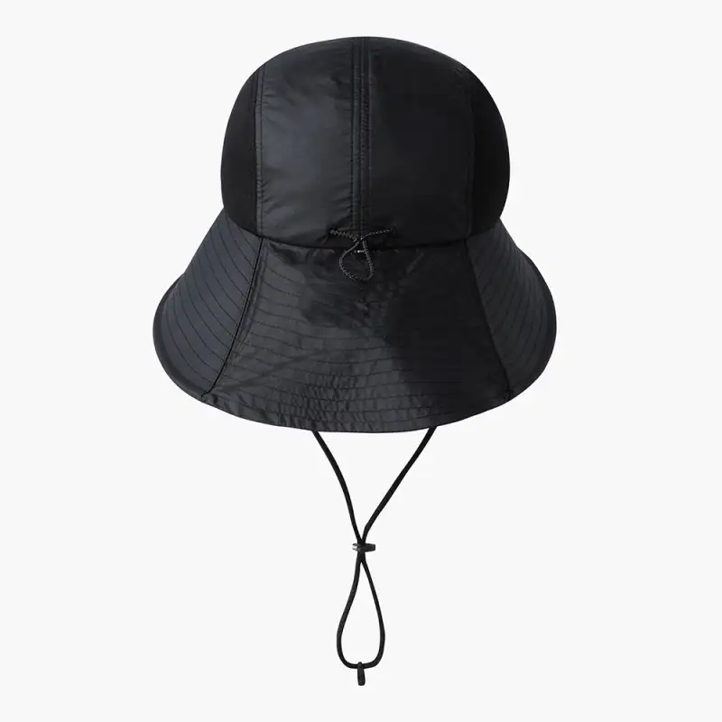 SALOMON Recycled Polyester Bucket Hats Unisex Black-2