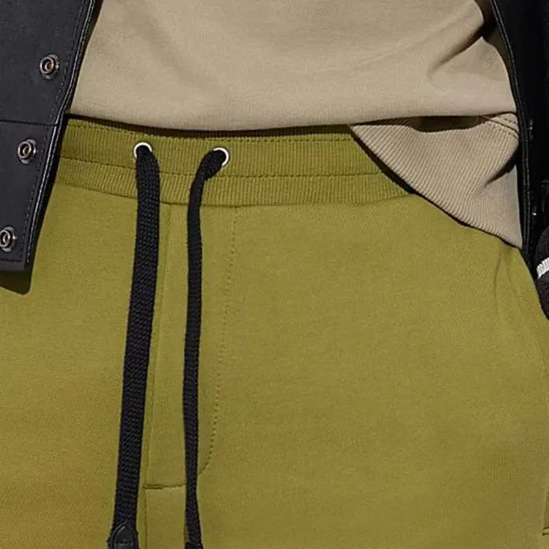 COACH SS23 Knitted Sweatpants Men's Green-3
