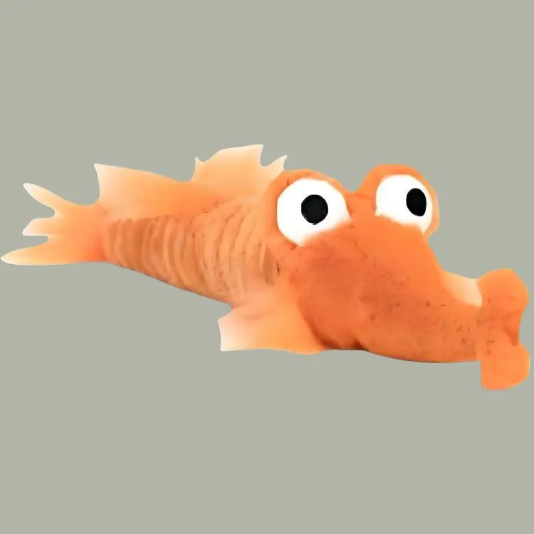 JELLYCAT Ocean Series Shrimp Fish Dolls Plush Doll Small Size High-5