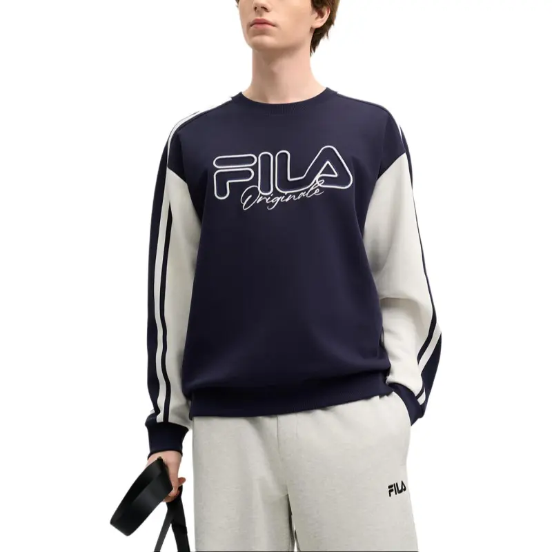 FILA Sweatshirt Men's Secret Mirror Blue-2