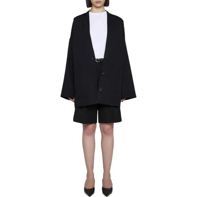 TOTEME Oversized Button-Up Cardigan-2