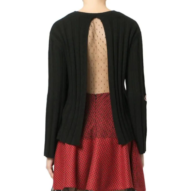 RED VALENTINO Sweater Women's Black-1