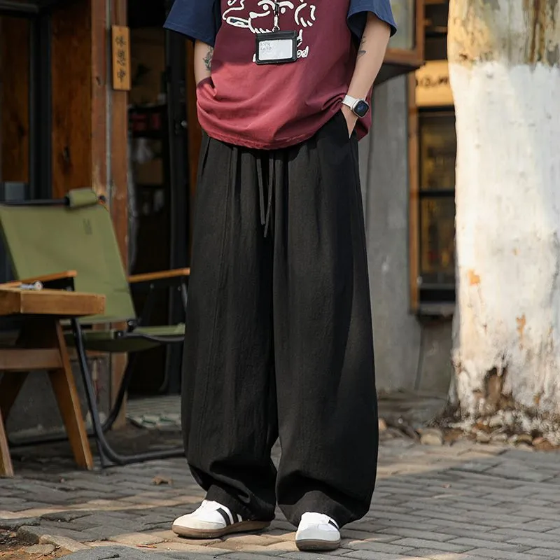 Glona Klio Casual Pants Unisex Black-2