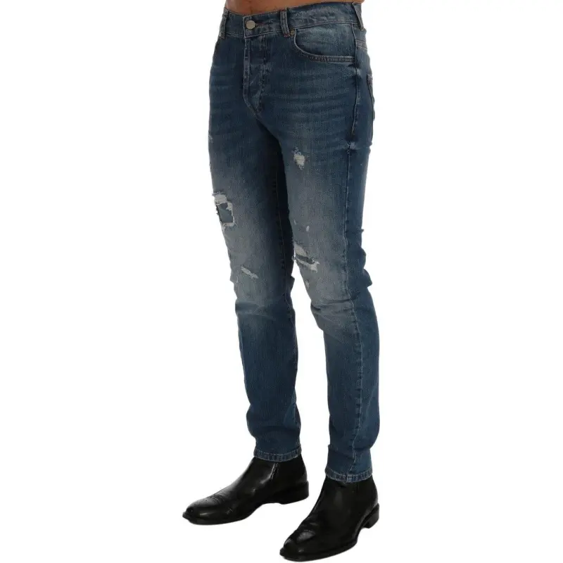 Frankie Morello Jeans Men's Blue-2