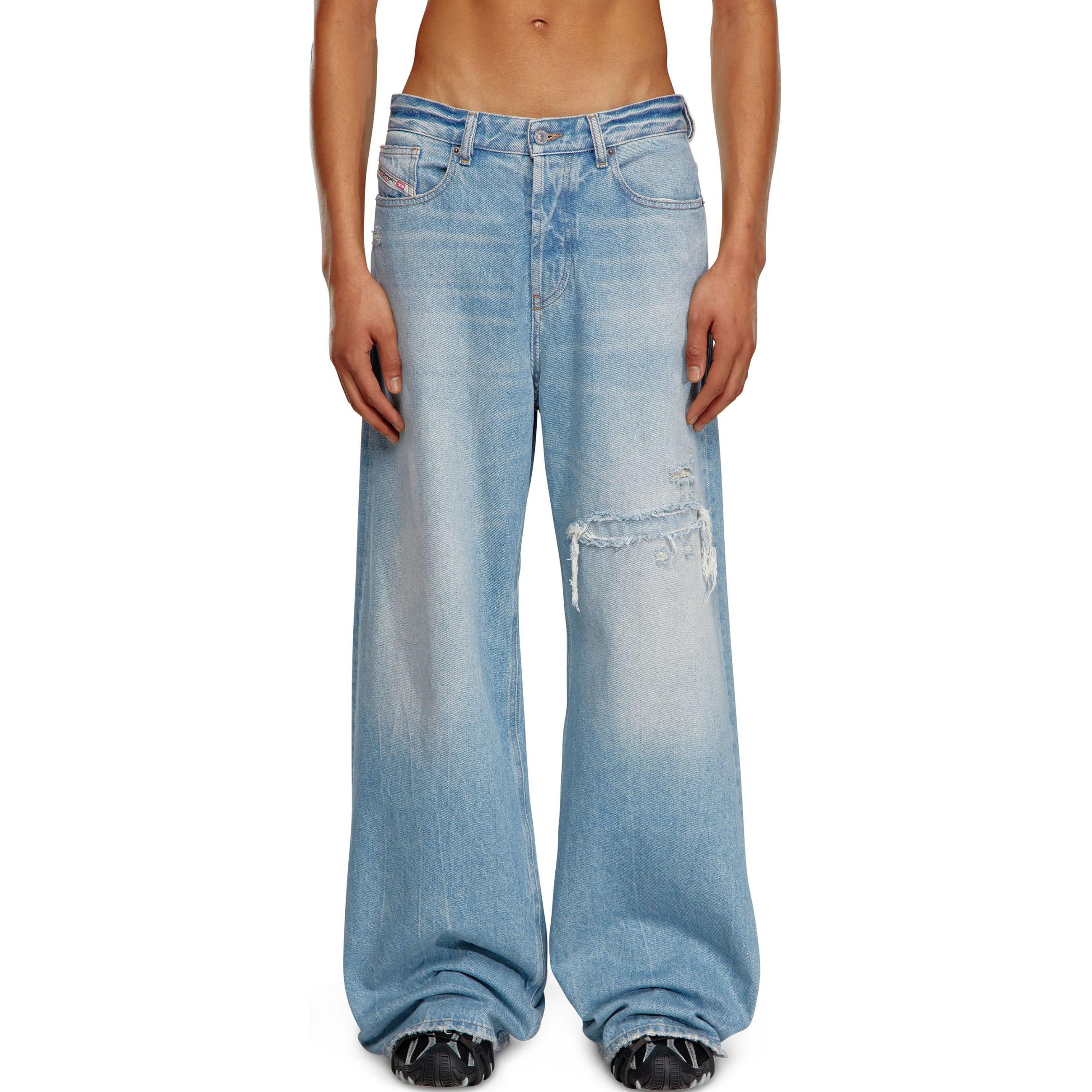 DIESEL 1996 D Sire ワイトレックシンス 【関税込】 Relaxed Jeans - 1996 D-Sire | ブラック/ ダークグレー