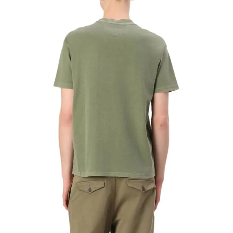Tommy Hilfiger T Shirt Men's Olive Green-1