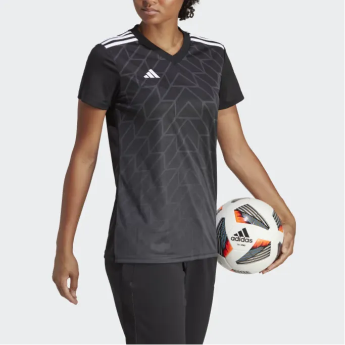 Adidas Icon Soccer Jerseys Women's Black-3