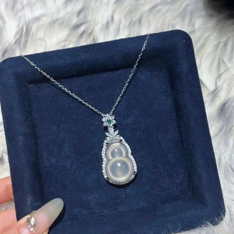 Grace Chalcedony Necklaces Women's-3