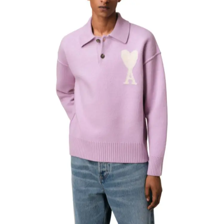 AMIPARIS Paris Ami De Coeur Polo Jumper-1