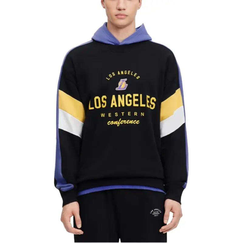 NBA Los Angeles Lakers Sweatshirts Unisex Black-2