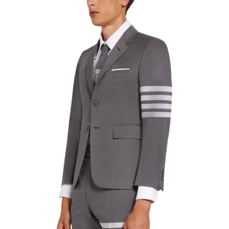 THOM BROWNE Engineered 4 Bar Single breasted Blazer-3