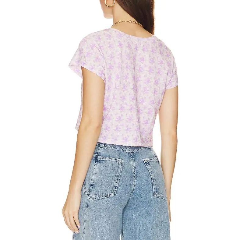 LOVESHACKFANCY T-Shirt Women's Violet-1