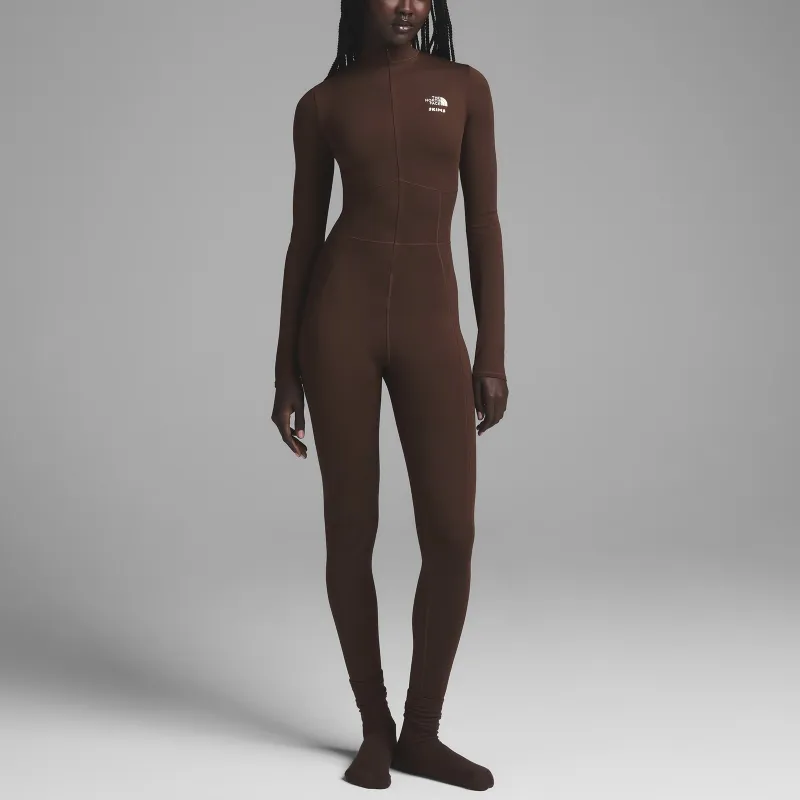Skims X Tnf Refina Bodysuit Cocoa-3