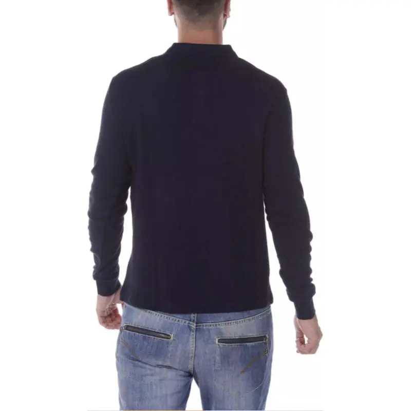ARMANI JEANS Polo Shirt Men's Blue-4