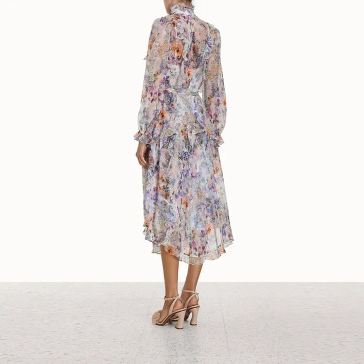 Zimmermann Tama Ruffled Midi Dress-2