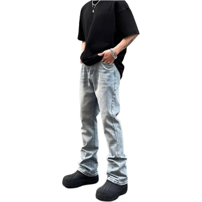 KVIV Jeans Men Ice Blue -2