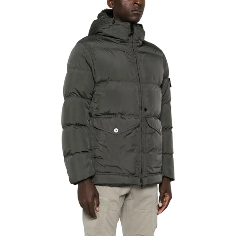 STONE ISLAND Hooded Puffer Jacket-2