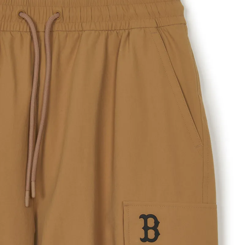 MLB Basic Boston Red Sox Cargo Pants Men's Beige Yellow-3