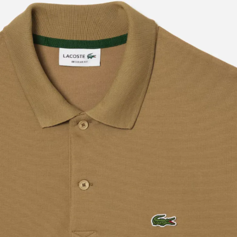 LACOSTE Polo Shirts Men Brown-3