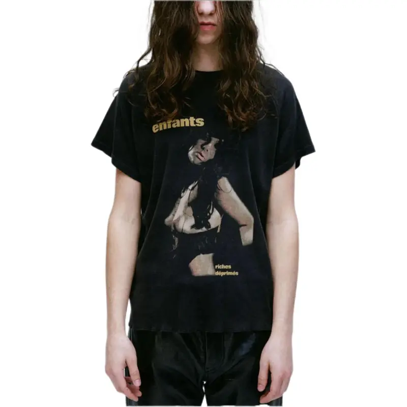 ENFANTS RICHES DEPRIMES Slave Girl Graphic print T shirt-1